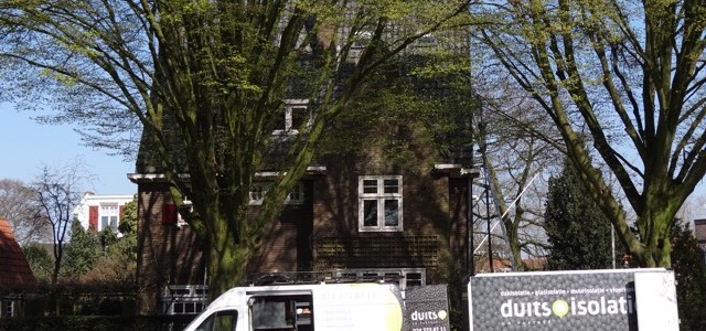 Spouwmuurisolatie project in de wijk gestart